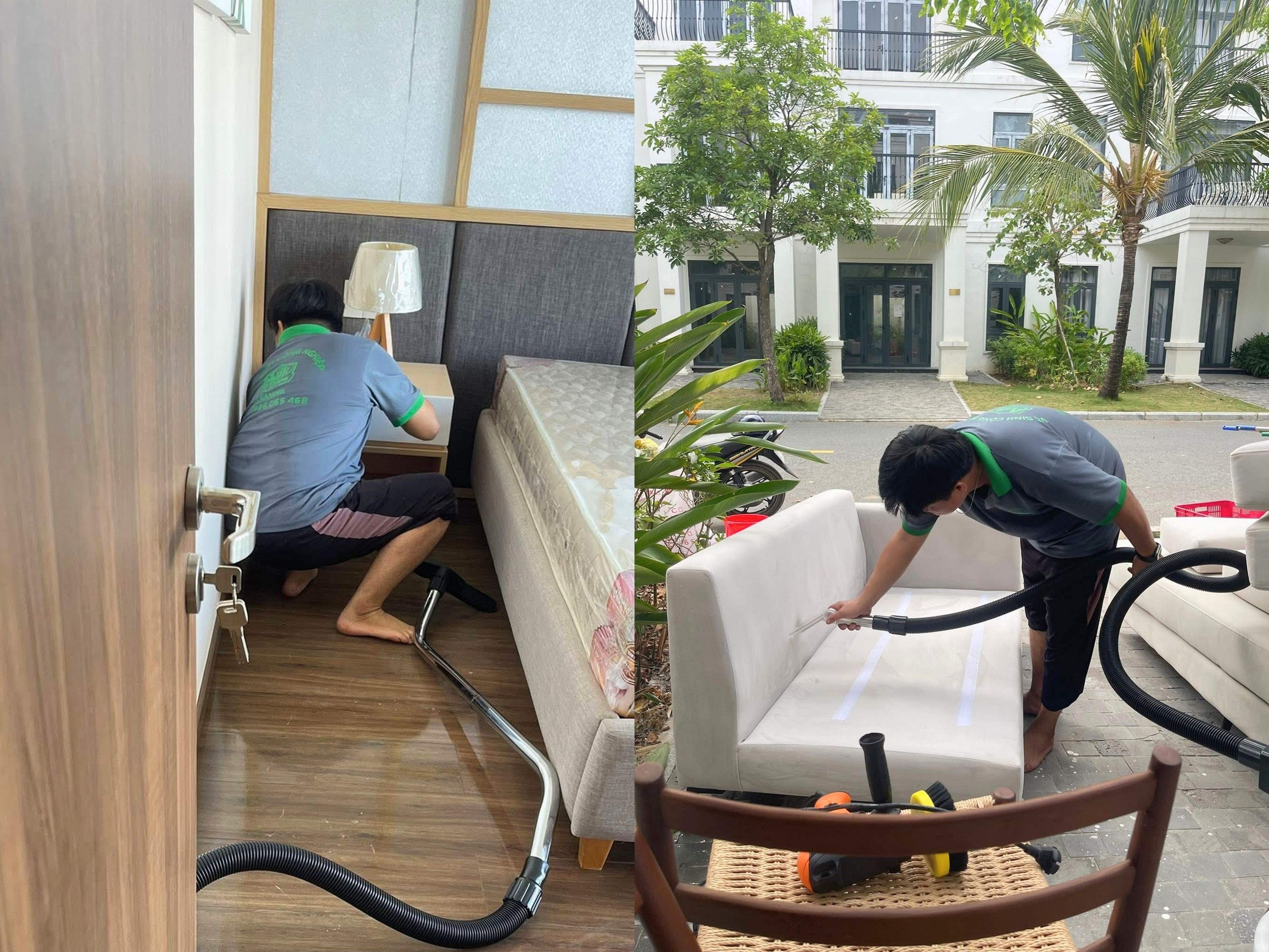 Vệ sinh nhà ở, căn hộ, biệt thự